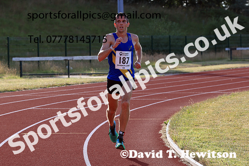 Senior Mens 2025 Sunderland 5k, Silksworth, Sunderland. Photo: David T. Hewitson/Sports for All Pics